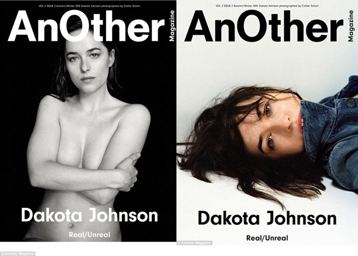 Dakota Johson Akui Panik Tampil `Topless` untuk Sampul Majalah